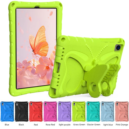For Samsung Galaxy Tab A7 T500 10.4 Butterfly Bracket EVA Shockproof Tablet Case(Grass Green) by bashfashion