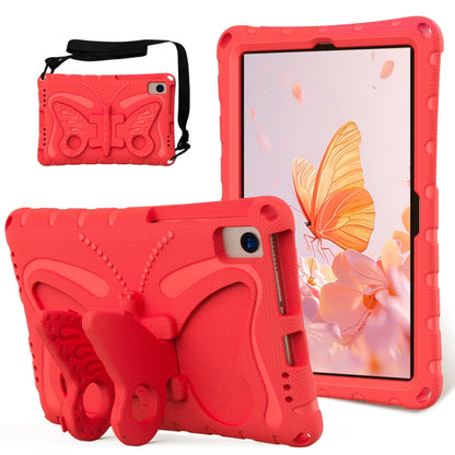 For Samsung Galaxy Tab A7 T500 10.4 Butterfly Bracket EVA Shockproof Tablet Case(Red) by bashfashion
