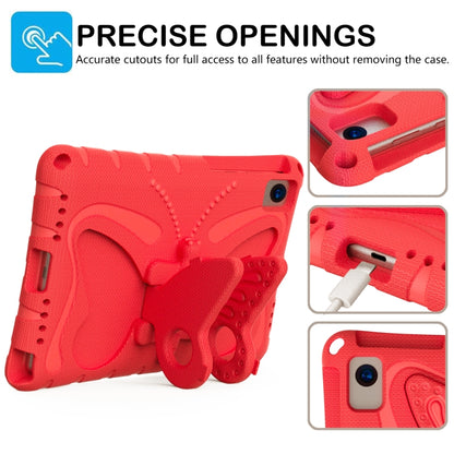 For Samsung Galaxy Tab S6 10.5 T860 Butterfly Bracket EVA Shockproof Tablet Case(Red) by bashfashion