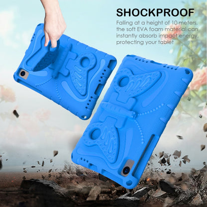 For Samsung Galaxy Tab S5e 10.5 T720 Butterfly Bracket EVA Shockproof Tablet Case(Blue) by bashfashion