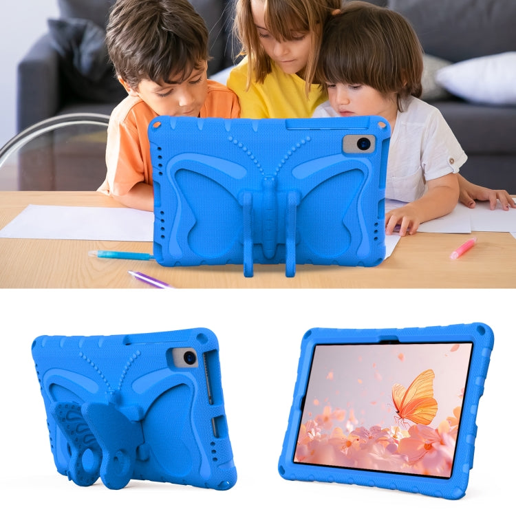 For Samsung Galaxy Tab S5e 10.5 T720 Butterfly Bracket EVA Shockproof Tablet Case(Blue) by bashfashion