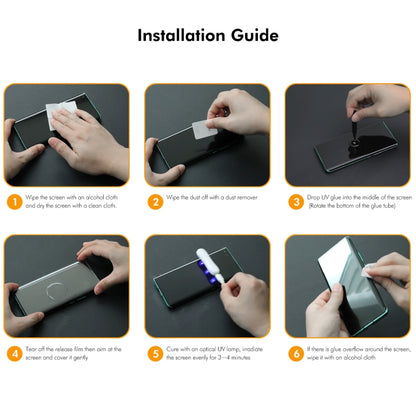 For OnePlus 11 ENKAY Hat-Prince UV Full Glue Tempered Glass Film by ENKAY