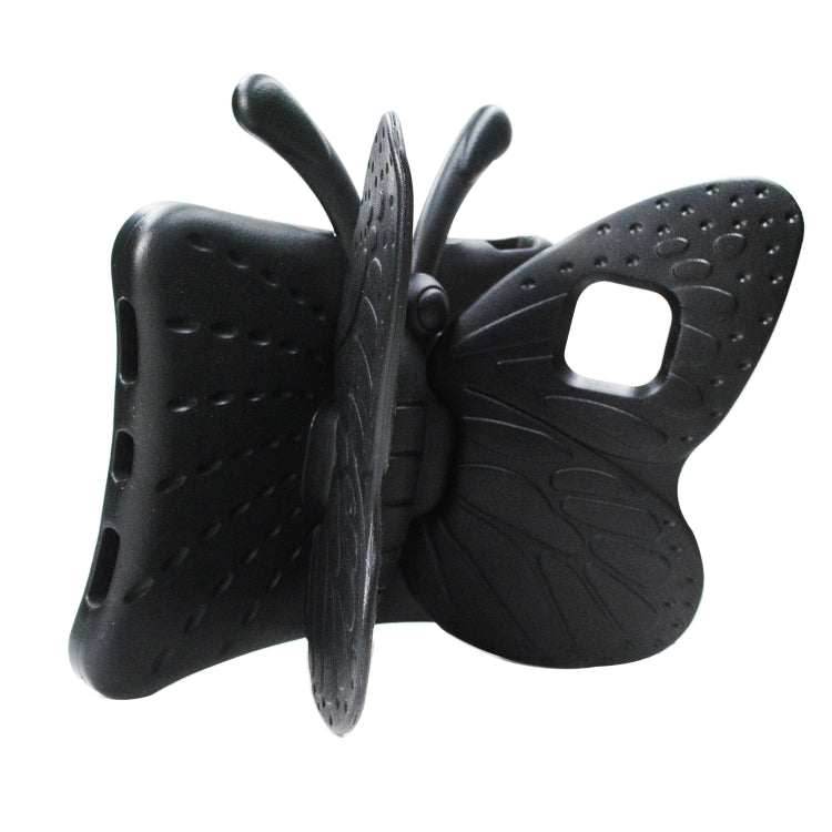 For iPad Pro 11 2025 / 2024 Butterfly Bracket Kids EVA Shockproof Tablet Case(Black) by bashfashion