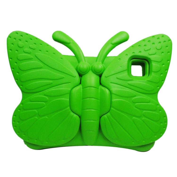 For iPad Pro 11 2025 / 2024 Butterfly Bracket Kids EVA Shockproof Tablet Case(Green) by bashfashion
