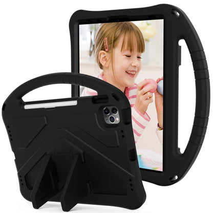 For iPad Air 11 2025 / 2024 EVA Shockproof Tablet Case with Holder(Black) by bashfashion