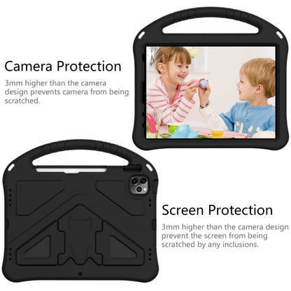 For iPad Air 11 2025 / 2024 EVA Shockproof Tablet Case with Holder(Black) by bashfashion