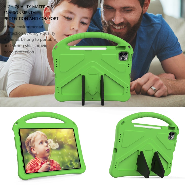 For iPad Pro 11 2025 / 2024 EVA Shockproof Tablet Case with Holder(Green) by bashfashion