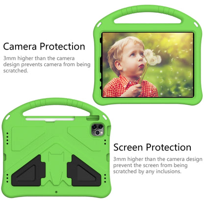 For iPad Pro 11 2025 / 2024 EVA Shockproof Tablet Case with Holder(Green) by bashfashion