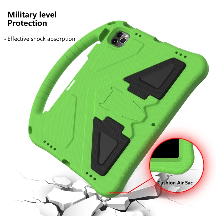 For iPad Pro 11 2025 / 2024 EVA Shockproof Tablet Case with Holder(Green) by bashfashion