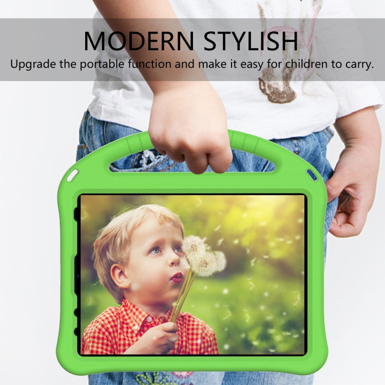 For iPad Pro 11 2025 / 2024 EVA Shockproof Tablet Case with Holder(Green) by bashfashion