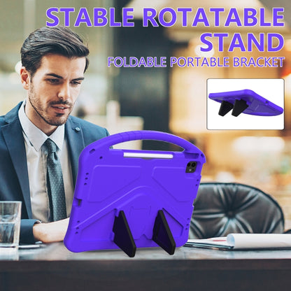 For iPad Air 13 2025 / 2024 EVA Shockproof Tablet Case with Holder(Purple) by bashfashion