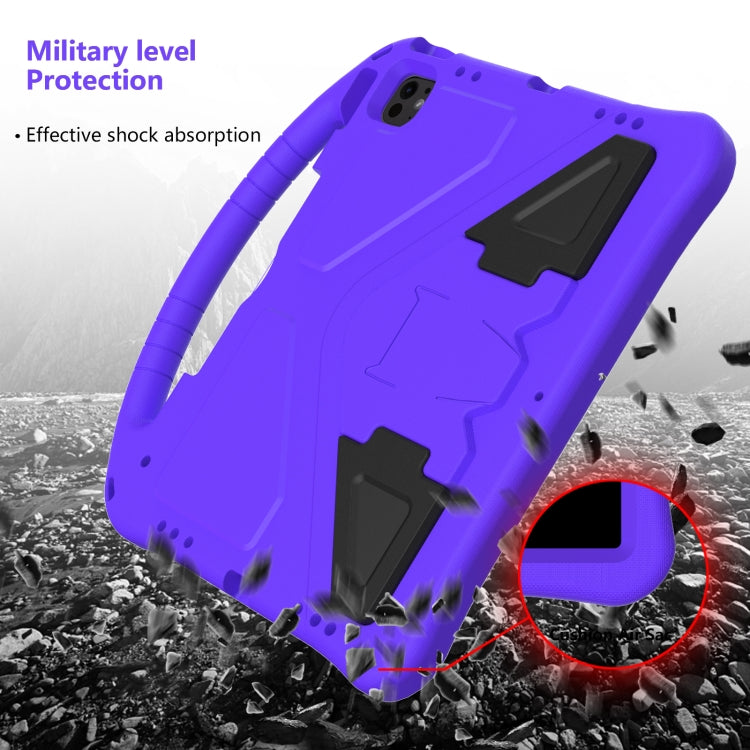For iPad Air 13 2025 / 2024 EVA Shockproof Tablet Case with Holder(Purple) by bashfashion