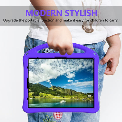 For iPad Air 13 2025 / 2024 EVA Shockproof Tablet Case with Holder(Purple) by bashfashion