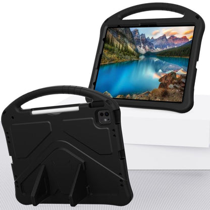 For iPad Pro 13 2025 / 2024 EVA Shockproof Tablet Case with Holder(Black) by bashfashion