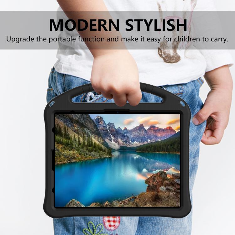 For iPad Pro 13 2025 / 2024 EVA Shockproof Tablet Case with Holder(Black) by bashfashion