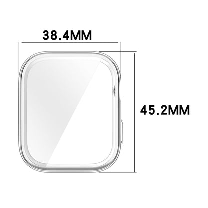 For Huawei Watch Fit 3 Full Coverage TPU Electroplated Watch Protective Case(Sliver) by bashfashion