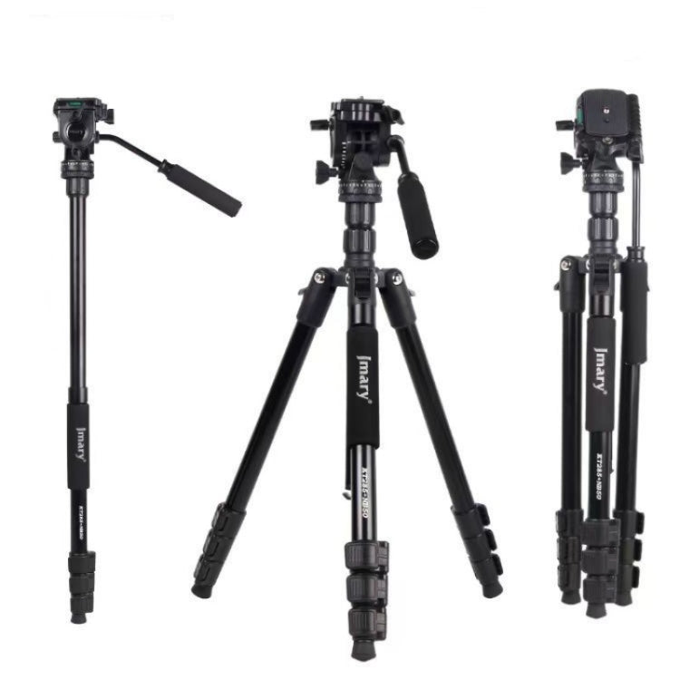 JMARY KT285+NB50 Camera Stand Extendable Height Aluminum Alloy Camera Holder Tripod by Jmary