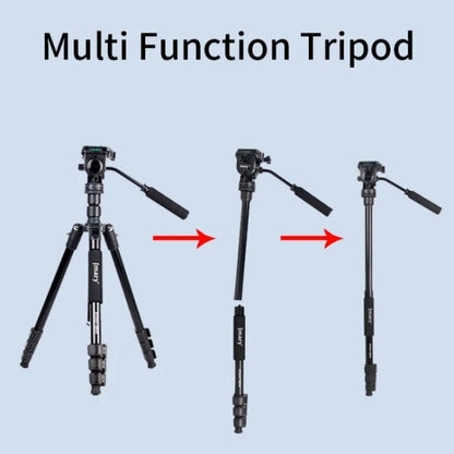JMARY KT285+NB50 Camera Stand Extendable Height Aluminum Alloy Camera Holder Tripod by Jmary