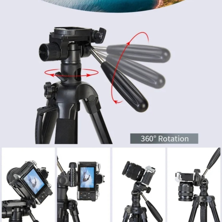 JMARY KP-2274 5-section Adjustable Monopod Multi-function Outdoor Photography Tripod by Jmary