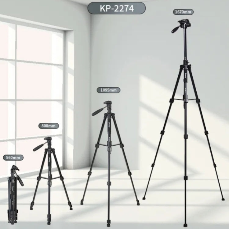 JMARY KP-2274 5-section Adjustable Monopod Multi-function Outdoor Photography Tripod by Jmary