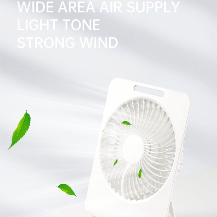 AR-13 Home Office Hanging Fan Summer Cooler Silent Operation Desktop Fan(White) by bashfashion