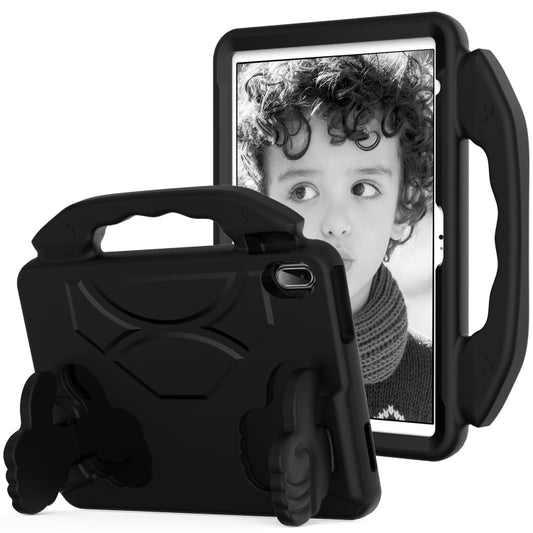 For iPad Air 11 2025 / 2024 Children EVA Shockproof Tablet Case with Thumb Bracket(Black) by bashfashion