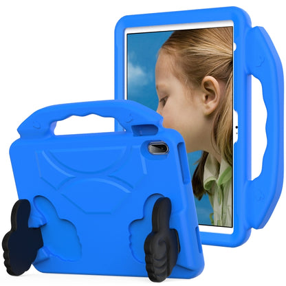 For iPad Air 11 2025 / 2024 Children EVA Shockproof Tablet Case with Thumb Bracket(Blue) by bashfashion