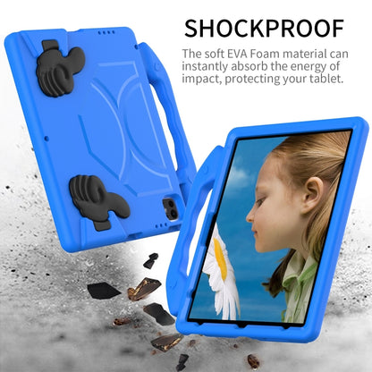 For iPad Pro 13 2025 / 2024 Children EVA Shockproof Tablet Case with Thumb Bracket(Blue) by bashfashion