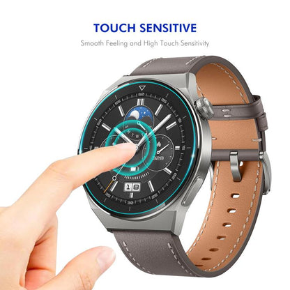 For Garmin Instinct 3 AMOLED / Solar 45mm ENKAY Hat-Prince 0.2mm 9H Tempered Glass Screen Protector Watch Film by ENKAY