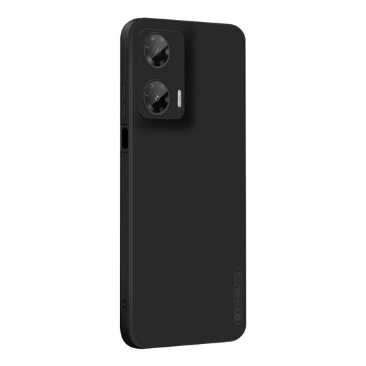 For Motorola Moto G35 PINWUYO Sense Series Liquid Silicone TPU Phone Case(Black) by PINWUYO