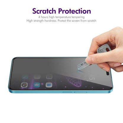 For Honor 400 Lite Global ENKAY Hat-Prince 28 Degree Anti-peeping Privacy Silk Print Tempered Glass Film by ENKAY