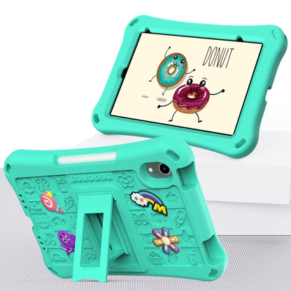 For iPad mini 6 / mini 2024 Hi Baby EVA Full Body Tablet Case with Strap(Mint Green) by bashfashion