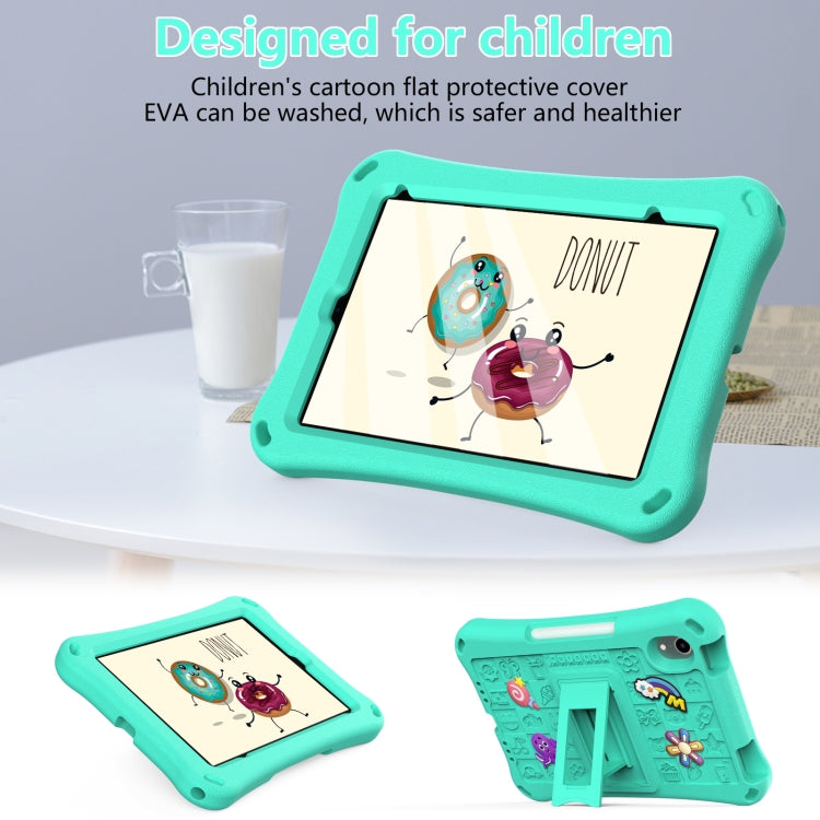 For iPad mini 6 / mini 2024 Hi Baby EVA Full Body Tablet Case with Strap(Mint Green) by bashfashion