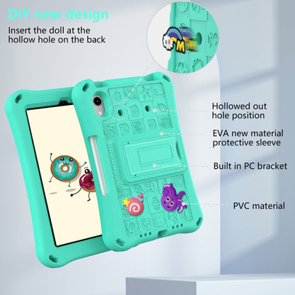 For iPad mini 6 / mini 2024 Hi Baby EVA Full Body Tablet Case with Strap(Mint Green) by bashfashion