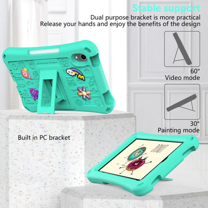 For iPad mini 6 / mini 2024 Hi Baby EVA Full Body Tablet Case with Strap(Mint Green) by bashfashion