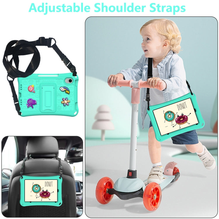 For iPad mini 6 / mini 2024 Hi Baby EVA Full Body Tablet Case with Strap(Mint Green) by bashfashion