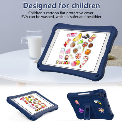 For iPad 10.2 2019 / 2020 / 2021 Hi Baby EVA Full Body Tablet Case with Strap(Navy Blue) by bashfashion