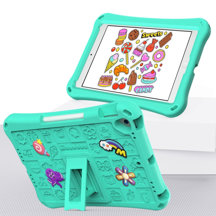 For iPad Pro 10.5 / Air 10.5 2019 Hi Baby EVA Full Body Tablet Case with Strap(Mint Green) by bashfashion