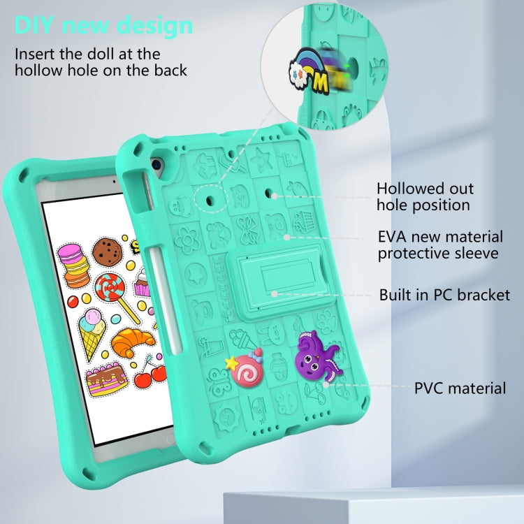 For iPad Pro 10.5 / Air 10.5 2019 Hi Baby EVA Full Body Tablet Case with Strap(Mint Green) by bashfashion