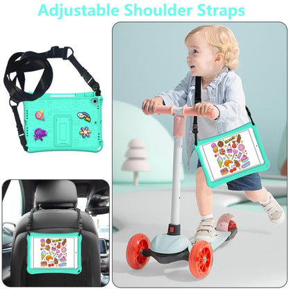 For iPad Pro 10.5 / Air 10.5 2019 Hi Baby EVA Full Body Tablet Case with Strap(Mint Green) by bashfashion