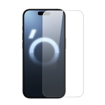 For iPhone 16 Pro NORTHJO 2pcs A++ Screen Protector Tempered Glass Film with Installation Frame by NORTHJO