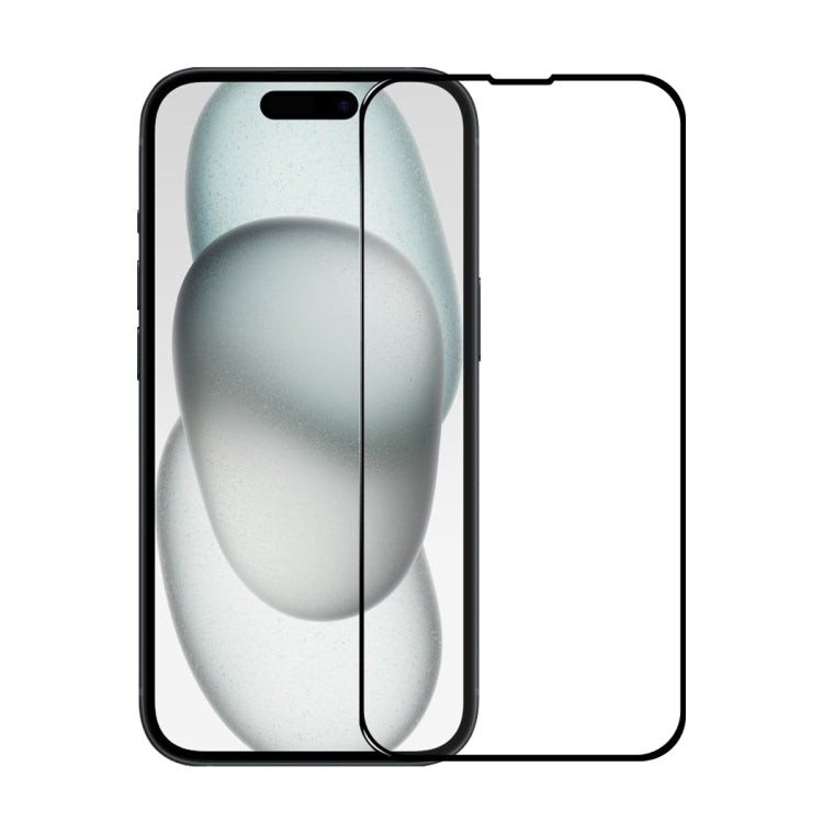 For iPhone 15 NORTHJO 2pcs A++ Tempered Glass Film with Installation Frame by NORTHJO