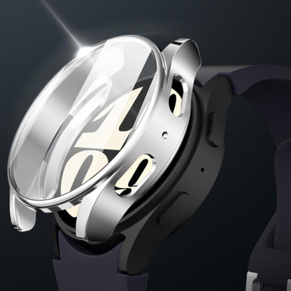 For Samsung Galaxy Watch Ultra 47mm / Ultra 2025 Full Coverage TPU Electroplated Watch Protective Case(Rose Gold) by bashfashion