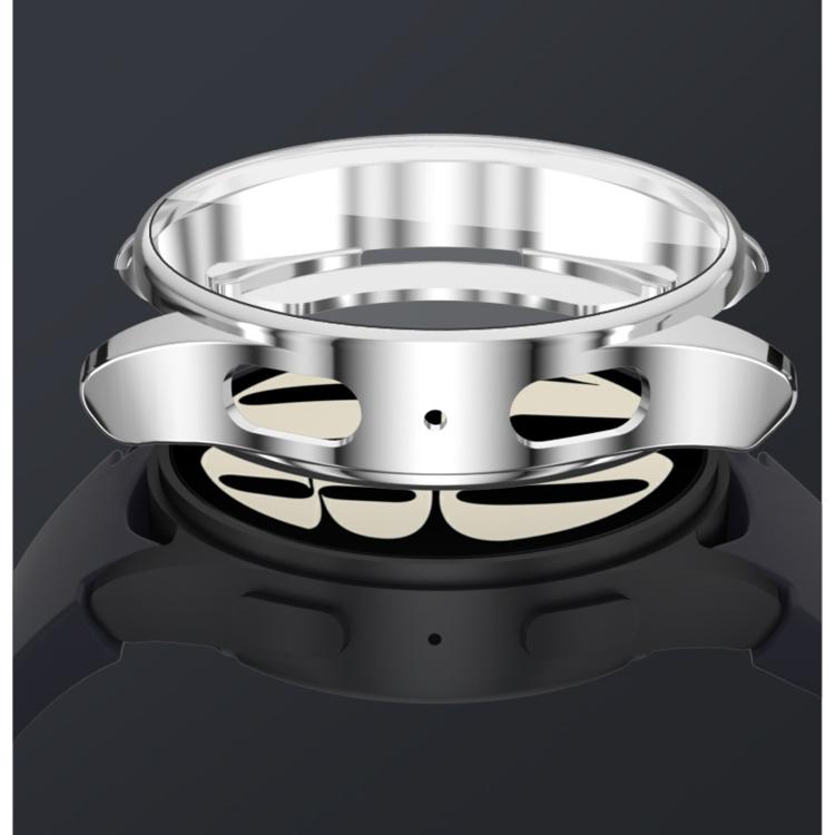 For Samsung Galaxy Watch Ultra 47mm / Ultra 2025 Full Coverage TPU Electroplated Watch Protective Case(Gray) by bashfashion