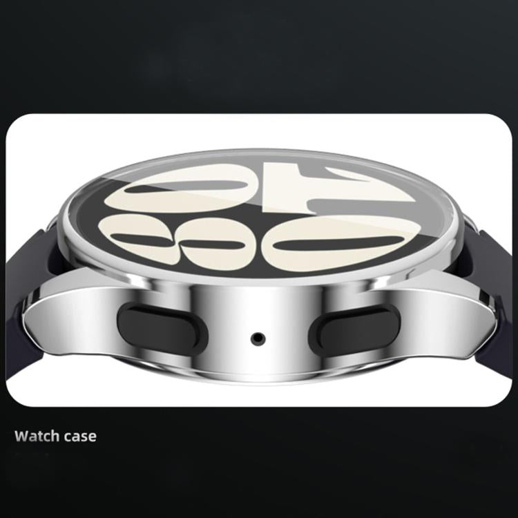 For Samsung Galaxy Watch Ultra 47mm / Ultra 2025 Full Coverage TPU Electroplated Watch Protective Case(Silver) by bashfashion