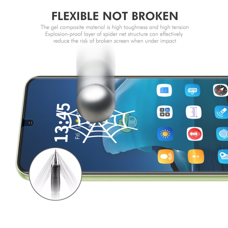 For vivo V40 SE ENKAY Hat-Prince Full Glue Coverage Soft Explosion-proof Hydrogel Film by ENKAY