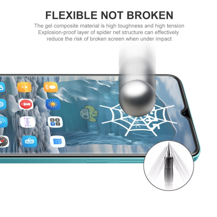 For vivo Y22 ENKAY Hat-Prince Full Glue Coverage Soft Explosion-proof Hydrogel Film by ENKAY