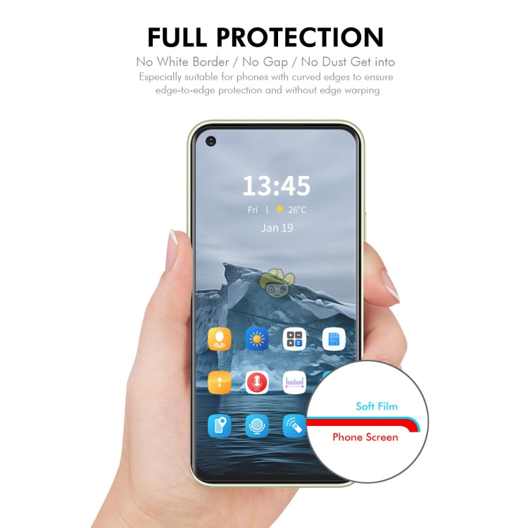 For OPPO A78 4G ENKAY Hat-Prince Full Glue Coverage Soft Explosion-proof Hydrogel Film by ENKAY