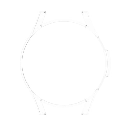 For Samsung Galaxy Watch FE 40mm Half Pack Hollow PC Watch Protective Case(Transparent) by bashfashion
