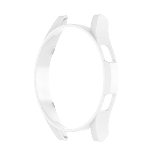 For Samsung Galaxy Watch FE 40mm Half Pack Hollow PC Watch Protective Case(White) by bashfashion
